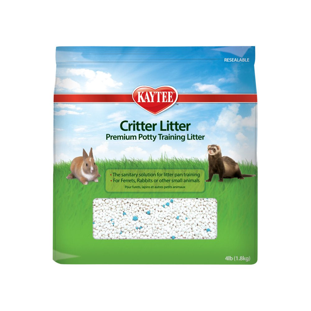 Kaytee Critter Litter Small Animal Premium Potty Training Litter, 4 Pound