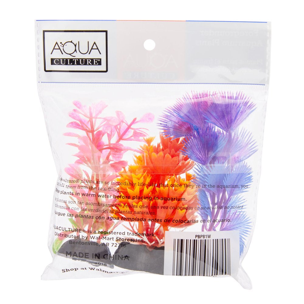 Aqua Culture Foregrounder Aquarium Plants, 3 Count Animals & Pet Supplies > Pet Supplies > Fish Supplies > Aquarium Decor Wal-Mart Stores, Inc.   