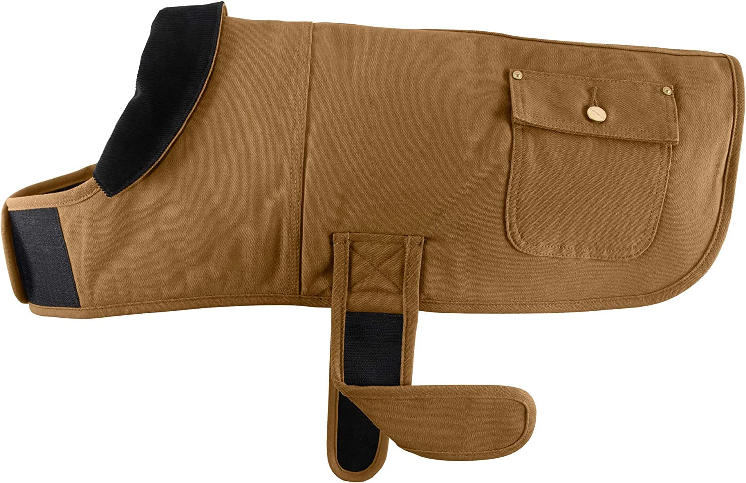 Carhartt Firm Duck Insulated Dog Chore Coat Brown/Brass Animals & Pet Supplies > Pet Supplies > Dog Supplies > Dog Apparel Carhartt   