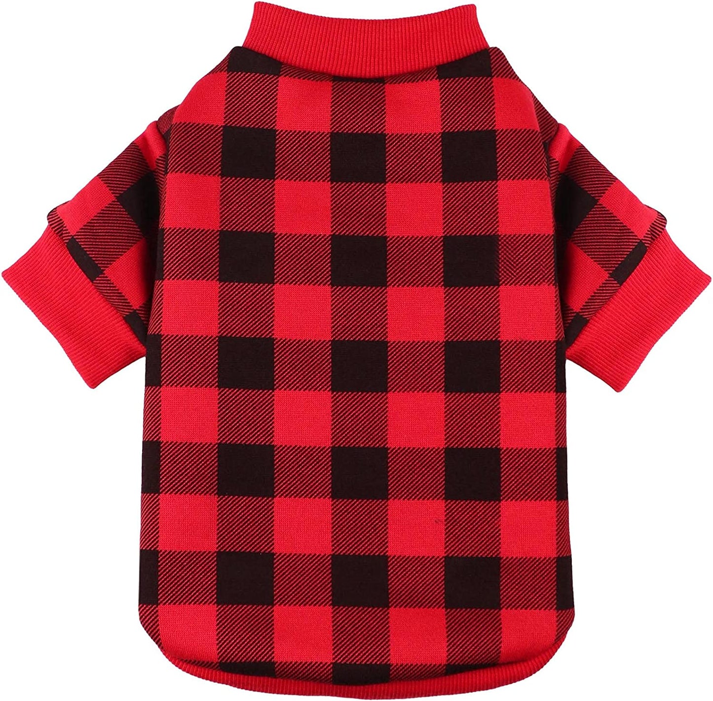 Dog Fleece Sweater for Small Dogs Buffalo Plaid Dog Clothes Soft Thickening Warm Small Dog Sweater Puppy Clothes for Small Dogs Girl & Boy(Xs) Animals & Pet Supplies > Pet Supplies > Dog Supplies > Dog Apparel Jamktepat X-Large  