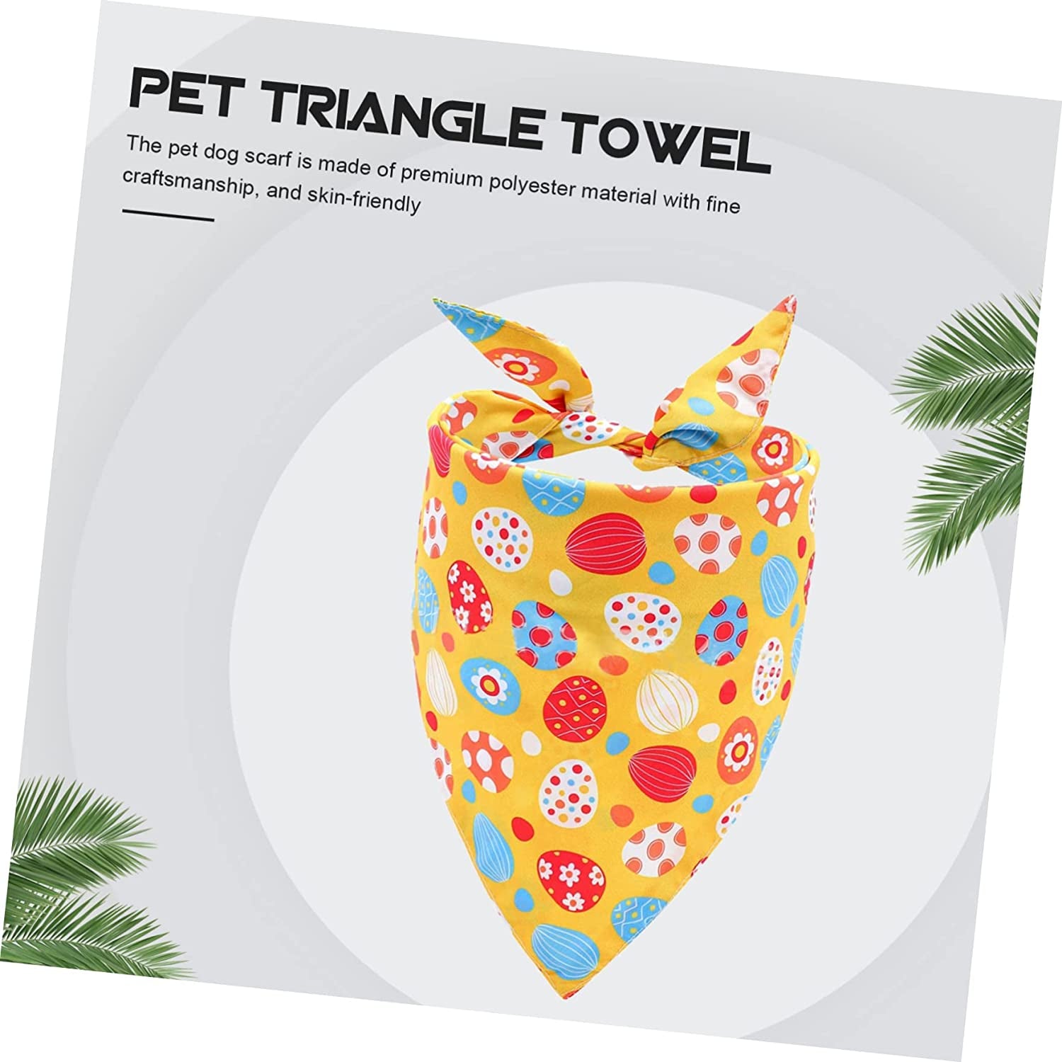GLSTOY Scarf Costume Bandanas Washable Wear-Resistant Decorative Triangle Lovely Cooling Size Party Dog Decor Ornament Adorable Pet Kerchief Hot Festival Kitten Cat Spring Neck Animals & Pet Supplies > Pet Supplies > Dog Supplies > Dog Apparel GLSTOY   