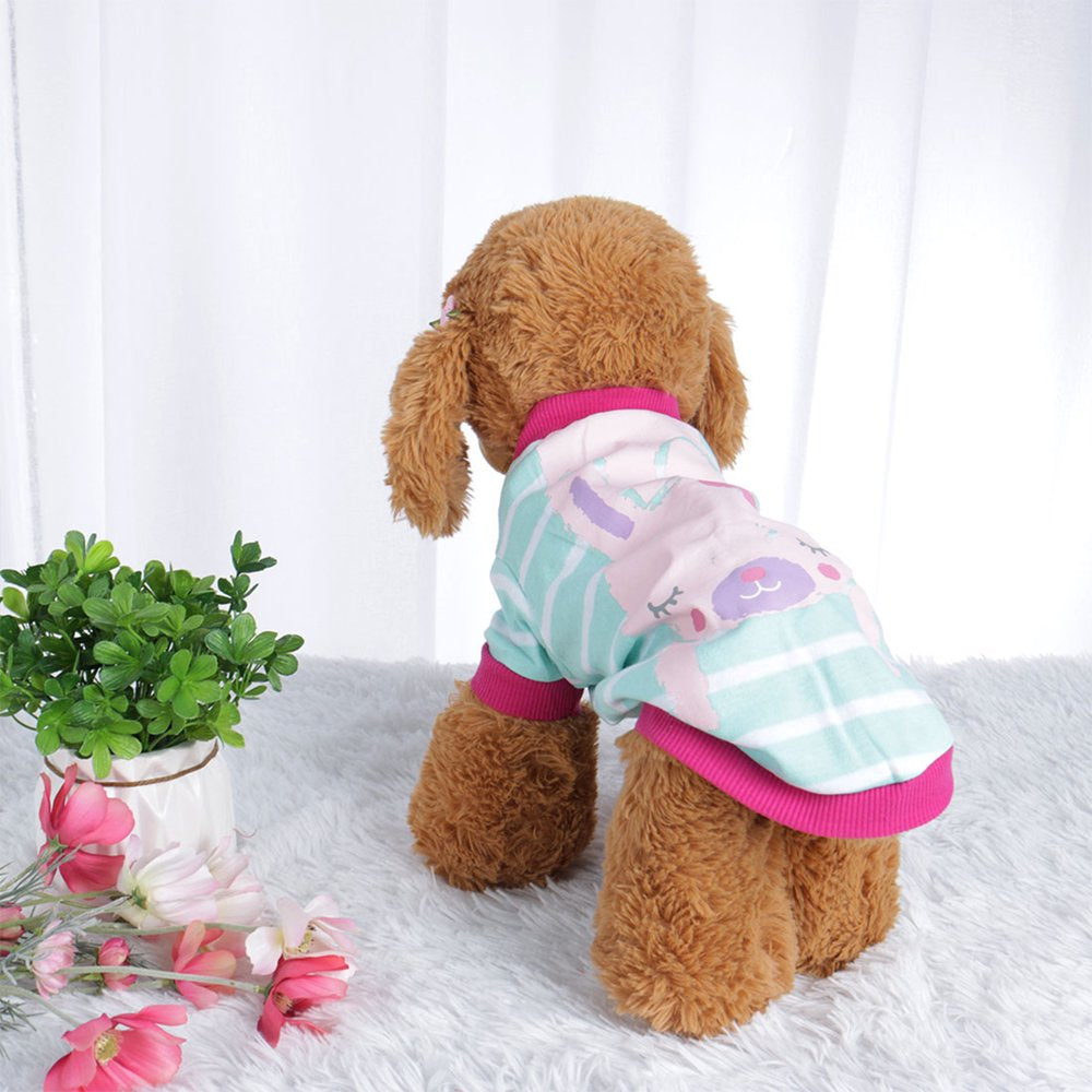Pet T Shirt Spring Fall Dog Puppy Small Pet Cat Apparel Clothes Vest Clothing Printed, M #1 Animals & Pet Supplies > Pet Supplies > Cat Supplies > Cat Apparel Unique Bargains M #8 