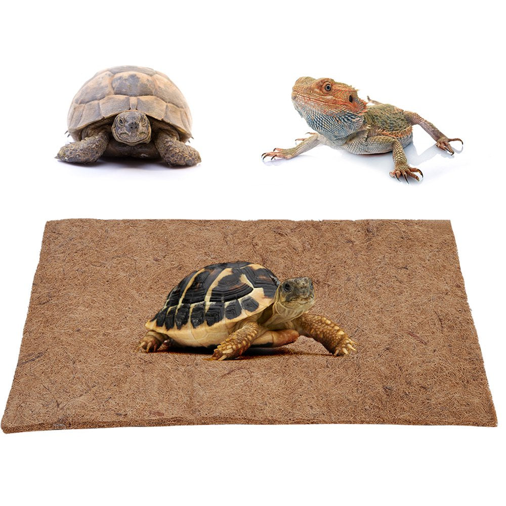 Fugacal Landscaping Reptile Cage Box Mat Pet Pad, for Tortoise Pet Accessories Decor Lizard Animals & Pet Supplies > Pet Supplies > Small Animal Supplies > Small Animal Habitat Accessories Fugacal   