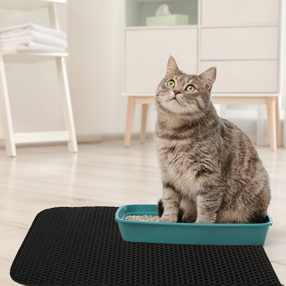 Primepets Cat Litter Trapping Mat, Waterproof Kitty Litter Trapper Pad, 24X15 In Animals & Pet Supplies > Pet Supplies > Cat Supplies > Cat Litter Box Mats LotFancy   