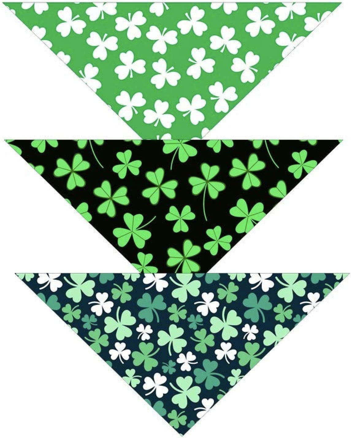 Native Pup Easter Dog Bandana| 3-Pack| Spring Scarf Set Eggs, Bunnies, Chicks (Easter, Large) Animals & Pet Supplies > Pet Supplies > Dog Supplies > Dog Apparel Native Pup St. Patrick's Pack 1 Large (Pack of 3) 