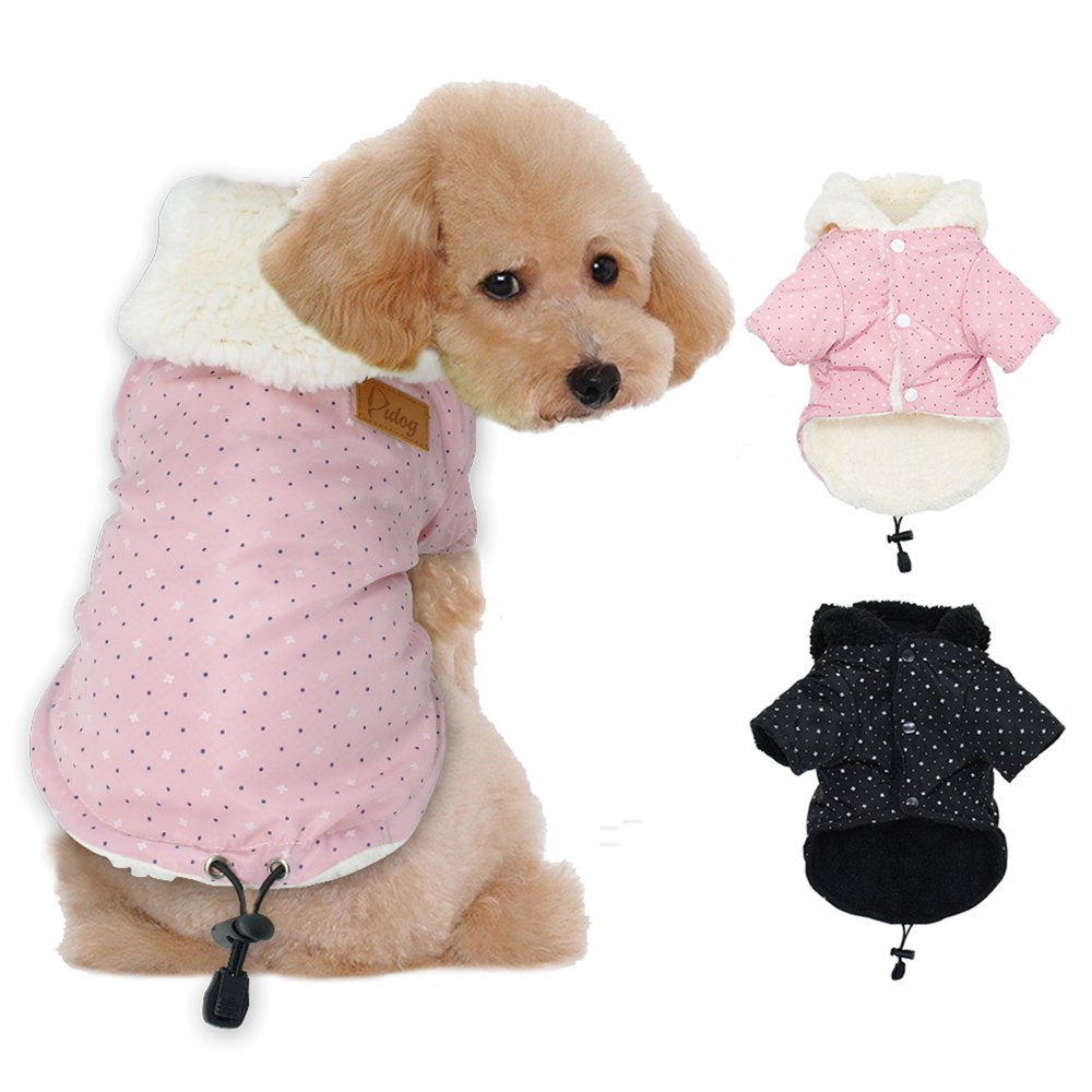 Tineer Pet Puppy Little Star Coat,Pet Dog Warm Winter Clothes Puppy Cats Sweater Apparel Small Dog Clothes (L, Pink) Animals & Pet Supplies > Pet Supplies > Dog Supplies > Dog Apparel Tineer   