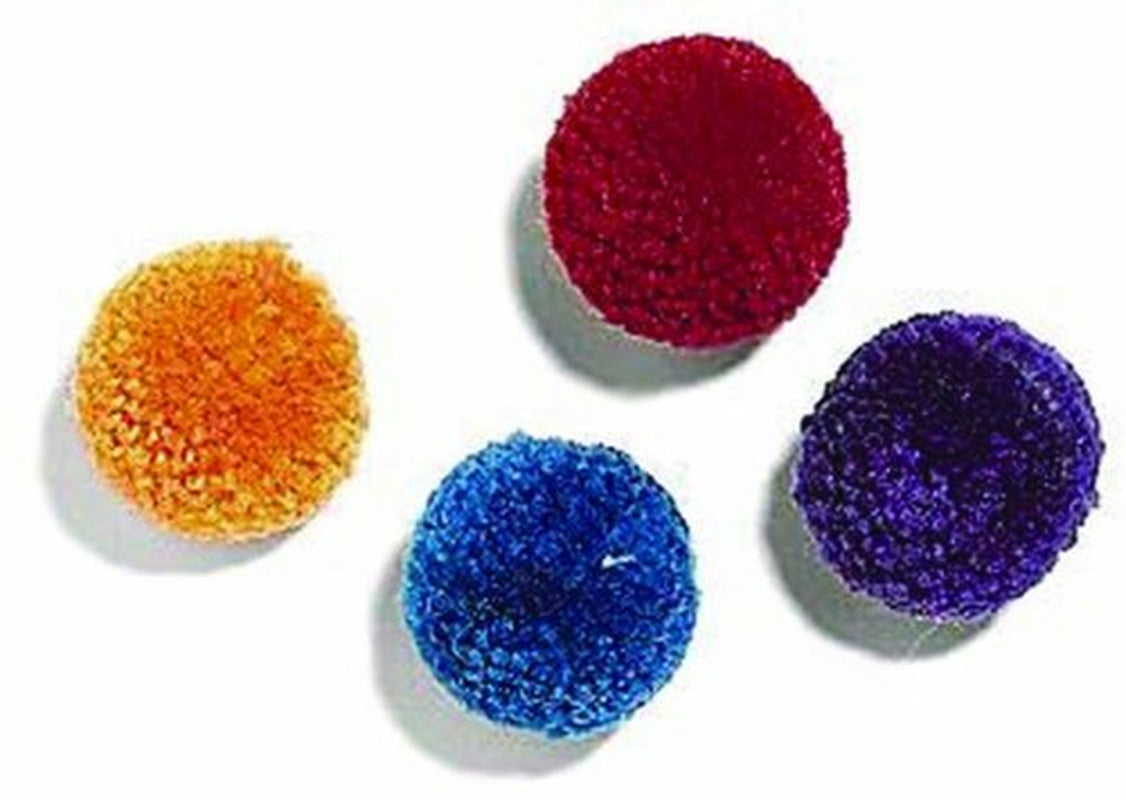 Ethical Pet Wool Pom-Pom Catnip Cat Toy, 4 Count Animals & Pet Supplies > Pet Supplies > Cat Supplies > Cat Toys Ethical Cat   