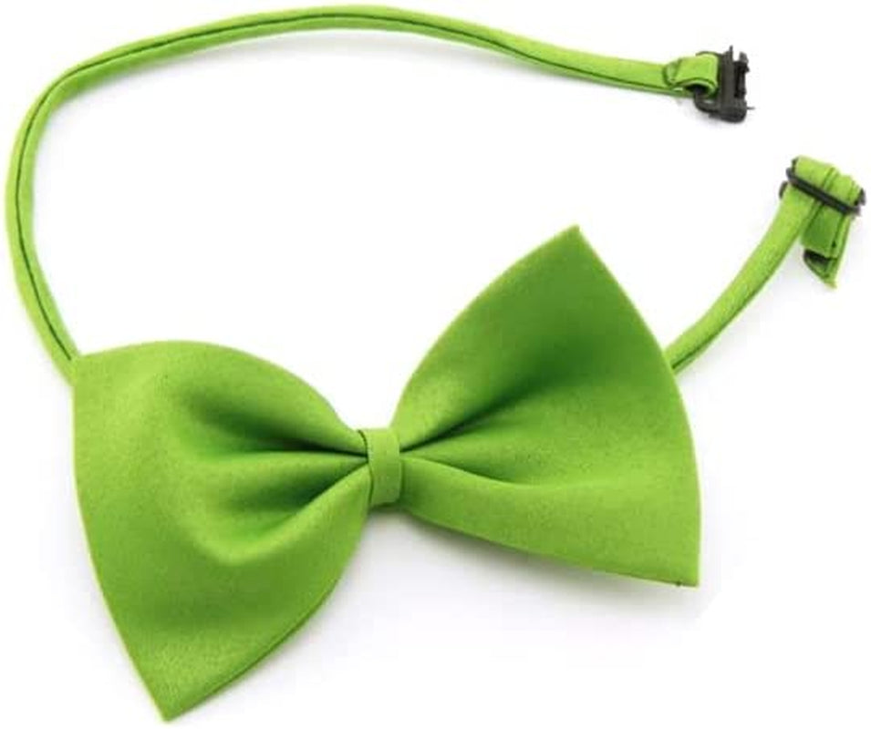 ULTECHNOVO Dog Bow Tie for Large Dogs, Adjustable Formal Dog Bowtie Collars for Medium Large Pet Cat Dog Christmas Wedding Birthday Graduation Holiday Homecoming Grooming Neck Bows Animals & Pet Supplies > Pet Supplies > Dog Supplies > Dog Apparel ULTECHNOVO Green  