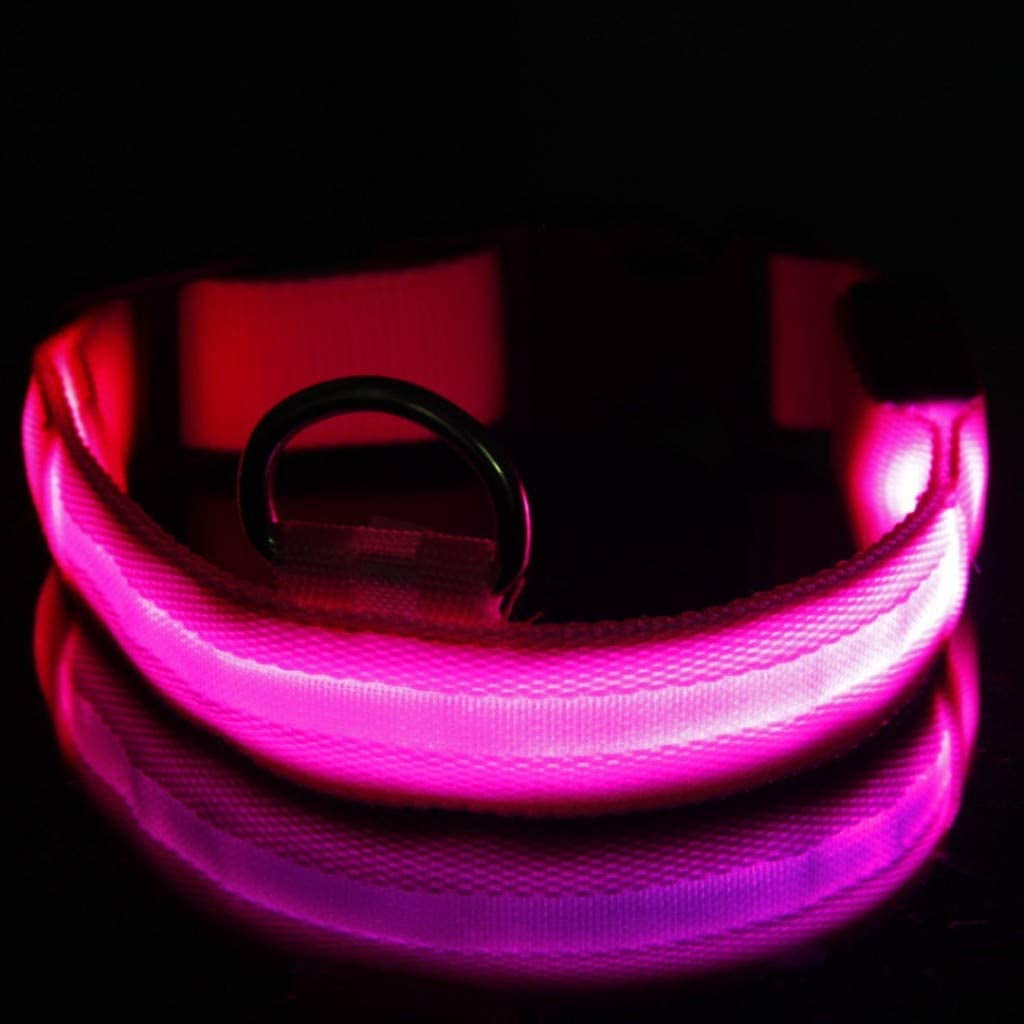 Bow Tie Pet Collar for Lighted up Nylon Solid LED Dog Collar Glow Necklace Animals & Pet Supplies > Pet Supplies > Dog Supplies > Dog Apparel HonpraD   