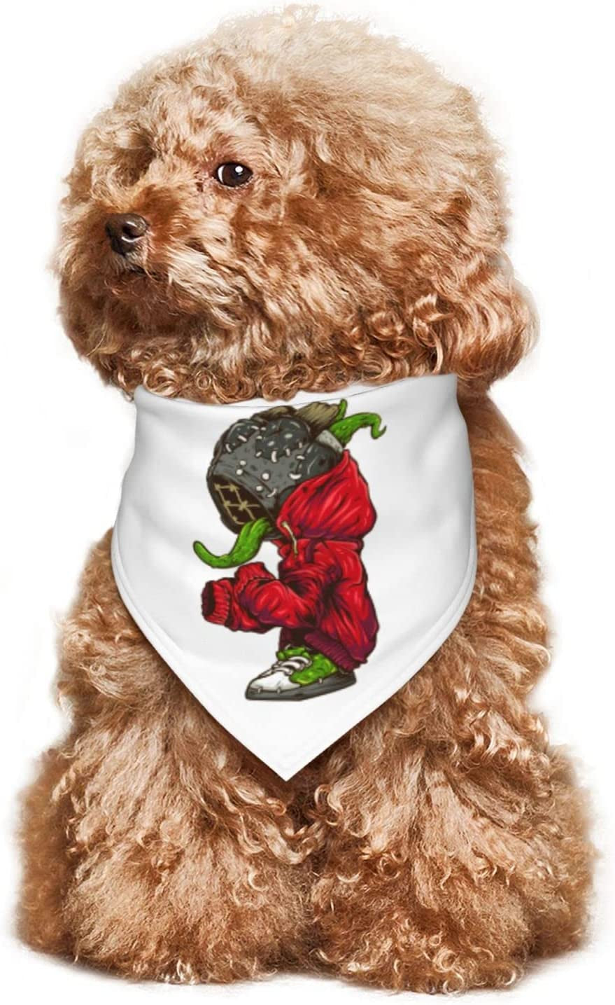 Red Hoodie Pet Dog and Cat Decorative Triangle Scarf,Dog Bandana,Breathable and Stain Resistant. Animals & Pet Supplies > Pet Supplies > Dog Supplies > Dog Apparel ZALTAS   