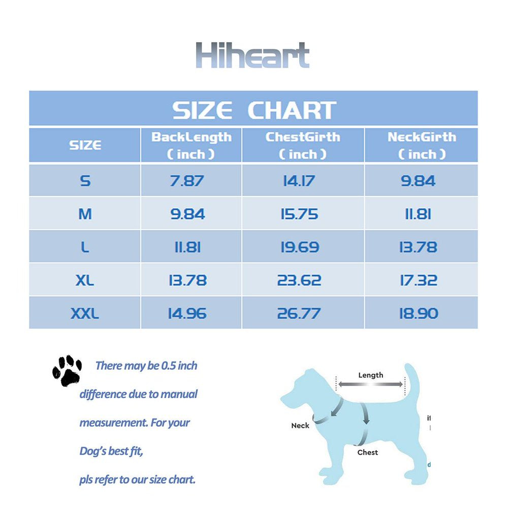 Hiheart Dogs Pet Apparel Padded Water Resistant Windproof Winter Vest for Small Medium Puppies Green XL Animals & Pet Supplies > Pet Supplies > Dog Supplies > Dog Apparel Daai Apparel Co LTD   