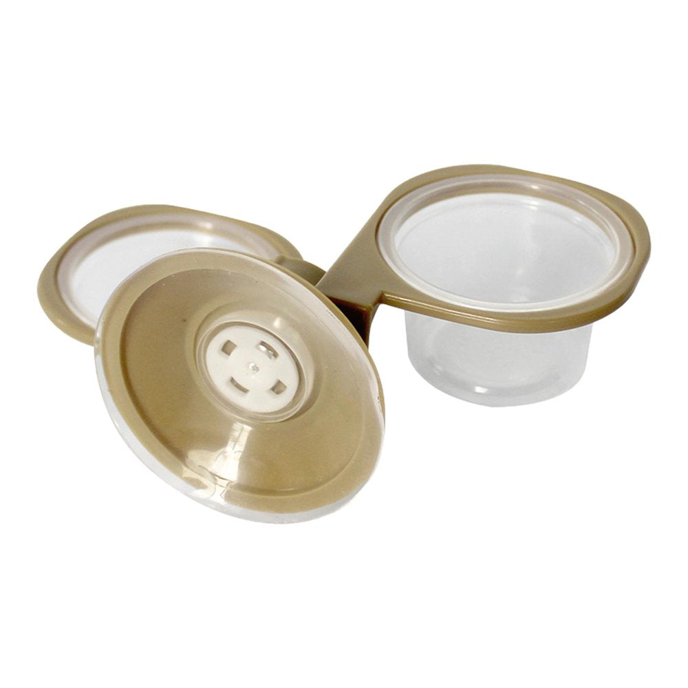 Amphibian Water Dish Reptile Food Bowl Mealworms Bowls for Gecko Animals & Pet Supplies > Pet Supplies > Reptile & Amphibian Supplies > Reptile & Amphibian Food DYNWAVE   