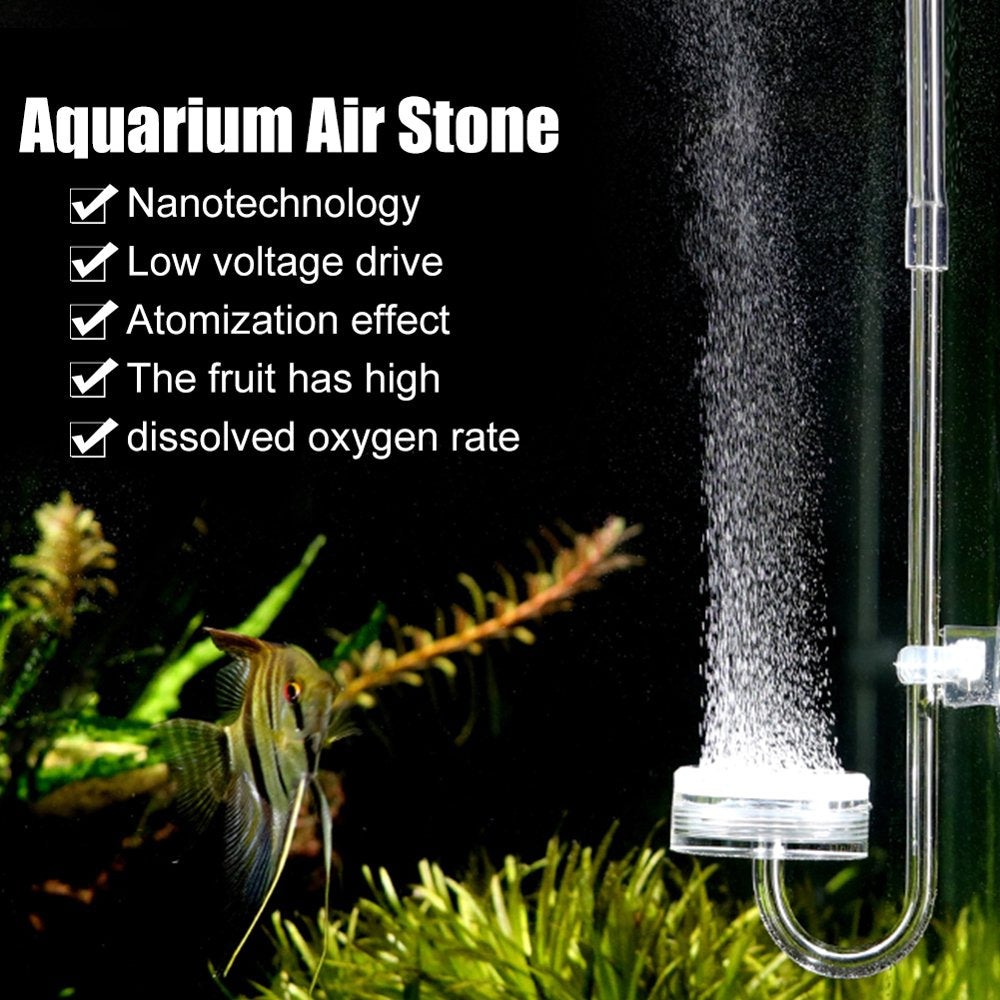 Oxygen Diffuser Fish Tank Aquarium Air Stone Tiny Bubbles Durable High Dissolved