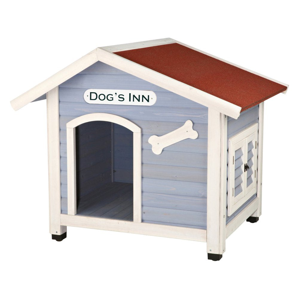 TRIXIE Natura Dog'S Inn Dog House, Hinged Roof, Adjustable Legs, Medium-Large Animals & Pet Supplies > Pet Supplies > Dog Supplies > Dog Houses TRIXIE   