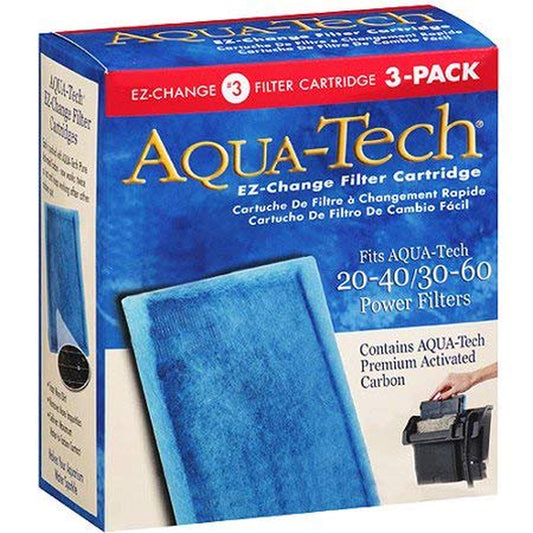 Aqua-Tech Ez-Change #3 Activated Carbon Filter Cartridges for 20-40 / 30-60 Gallon Aquarium Power Filters, 3 Pack Animals & Pet Supplies > Pet Supplies > Fish Supplies > Aquarium Filters Aqua-Tech   