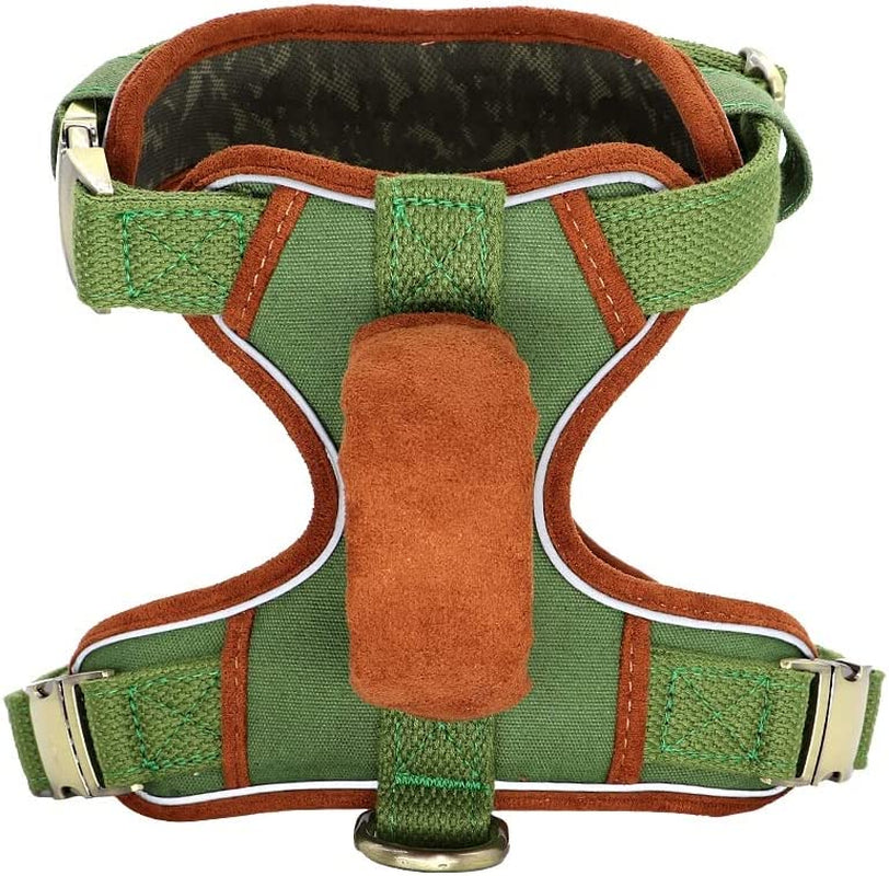 SXNBH Adjustable Reflective Dog Harness with Handle Pet Walking Training Chest Strap Vest for Medium Large Dog Pitbull Bulldog ( Color : D , Size : L ) Animals & Pet Supplies > Pet Supplies > Dog Supplies > Dog Apparel chuju   