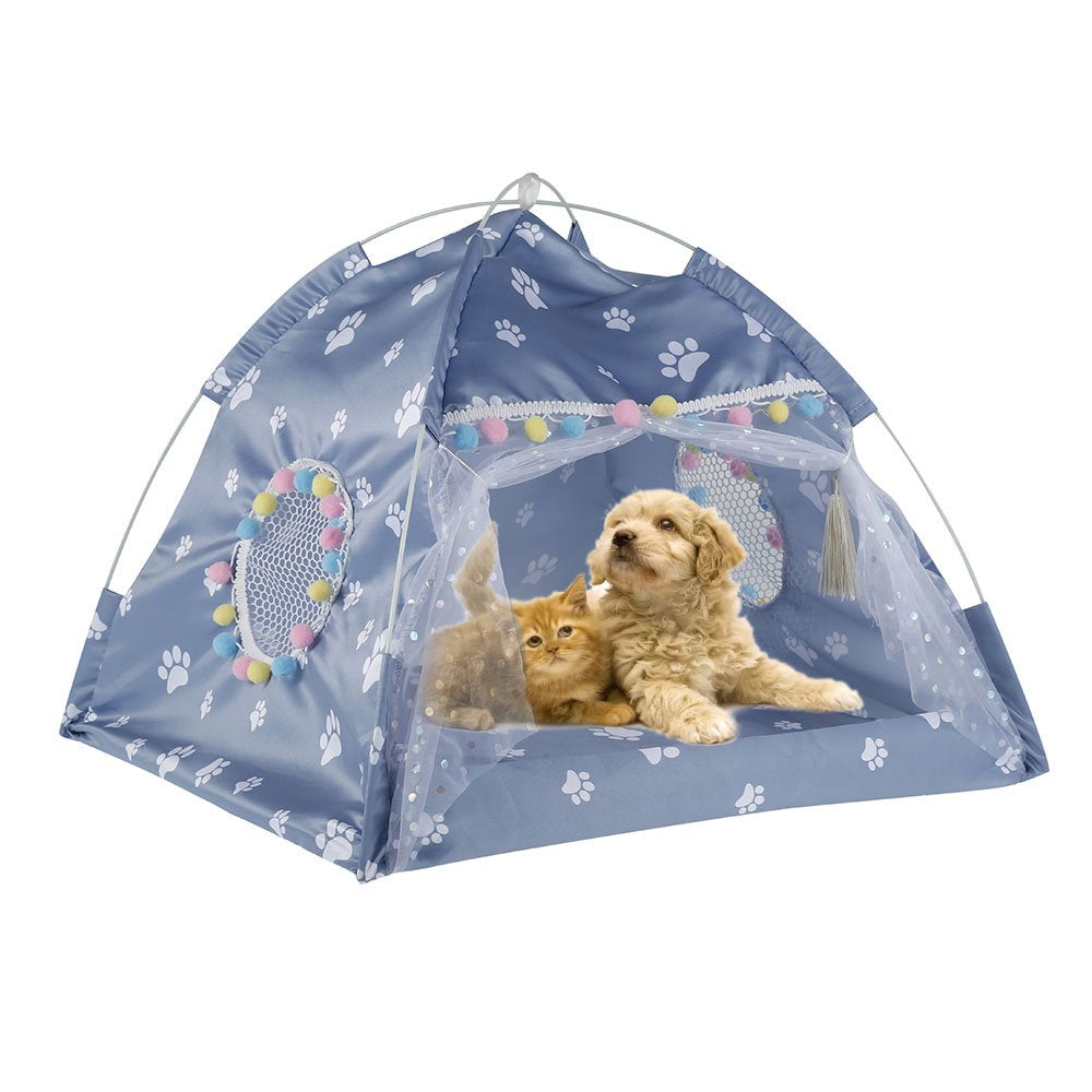 Mlfire M Pet Tent Pet Dog House Cat Tent Four Seasons Universal Removable Washable Pet Nest Animals & Pet Supplies > Pet Supplies > Dog Supplies > Dog Houses 20000619305@#Lu14   