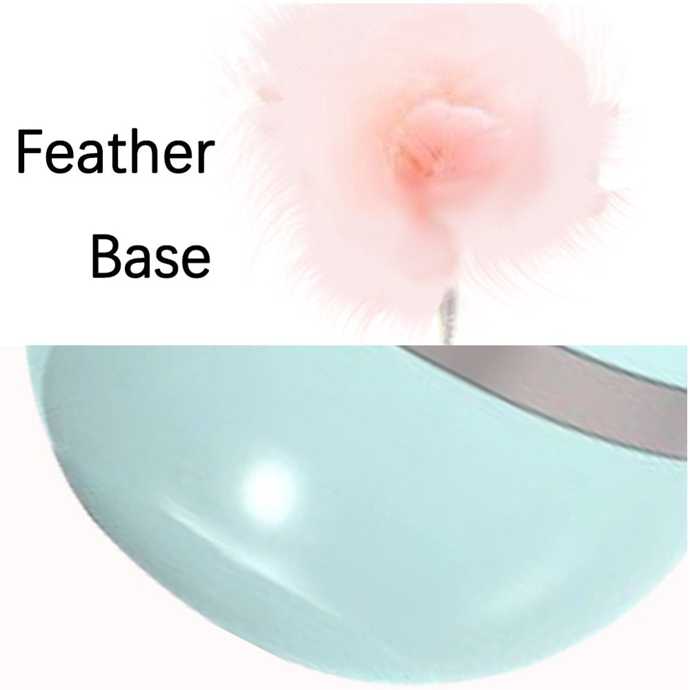 Feelers Cat Toy Tumbler, Feather Cat Toy for Cat Kitten Indoor Exercise, Cat Interactive Ball Toys, Pink,1 PCS Animals & Pet Supplies > Pet Supplies > Cat Supplies > Cat Toys Feelers   