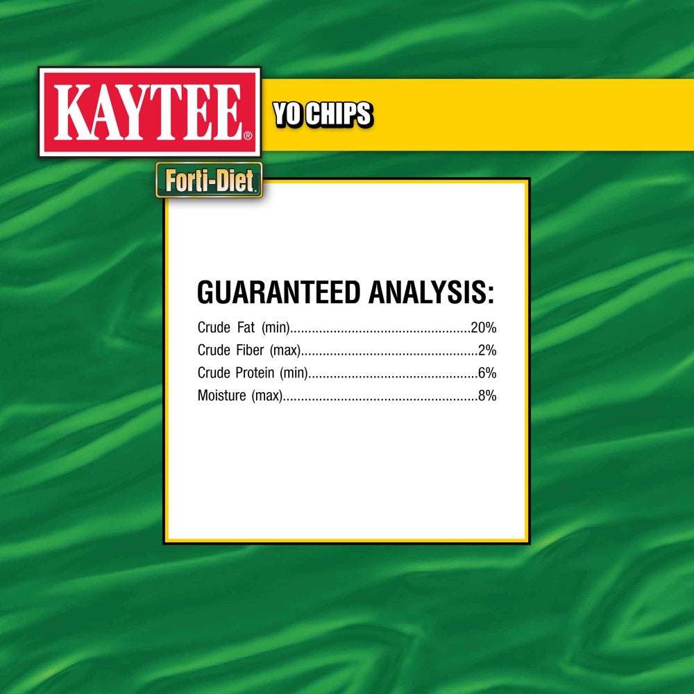 Kaytee Forti-Diet Yo Chips Rabbit/Guinea Pig Berry Flavored Treat, 3.5 Oz. Animals & Pet Supplies > Pet Supplies > Small Animal Supplies > Small Animal Food Central Garden and Pet   