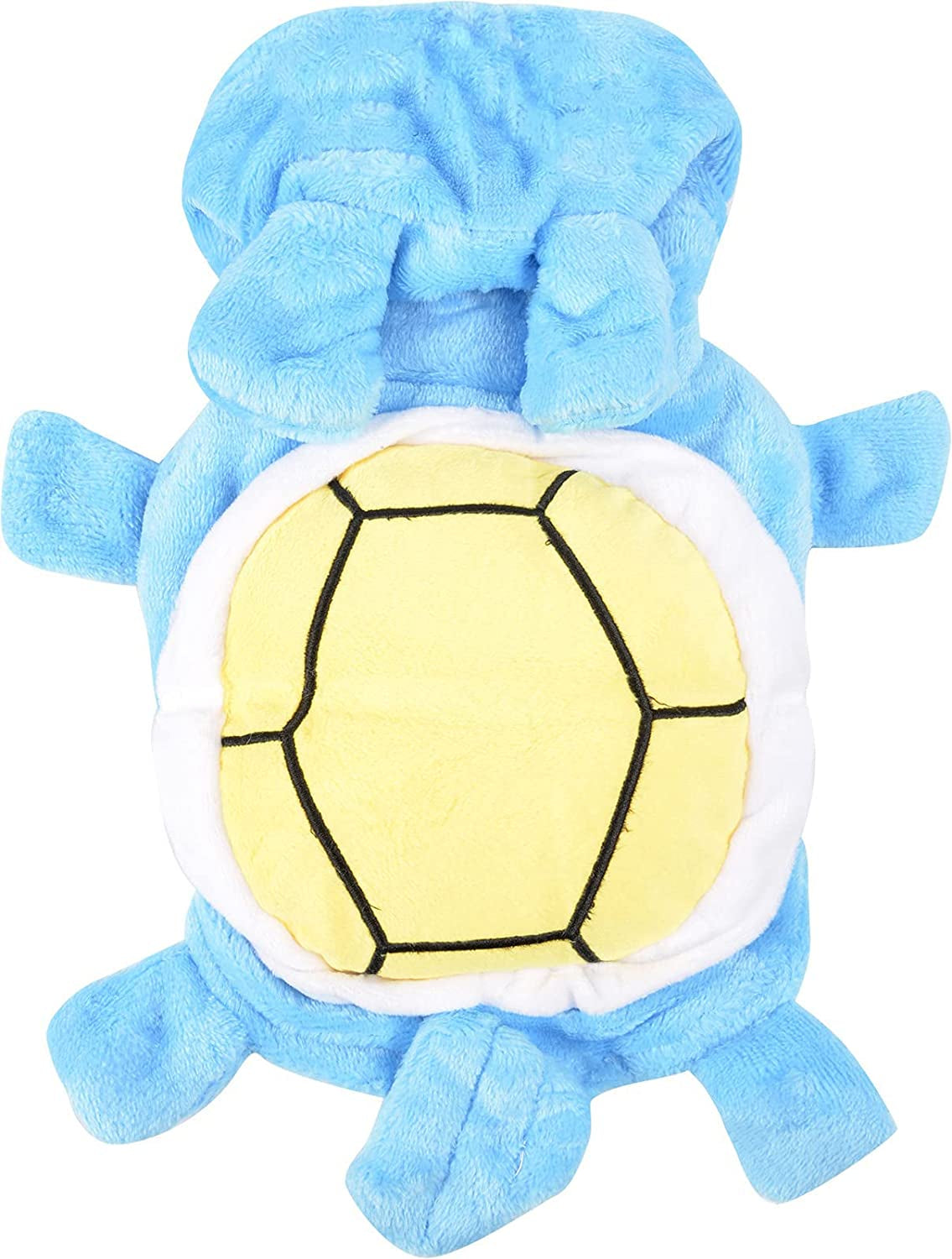 Chezabby Funny Tortoise Cat Dog Costumes Halloween Christmas Pet Cosplay Clothes Adorable Flannel Dog Pajamas Outfit Soft Velet Puppy Apparel Fleece Doggie Sweater Warm Cat Coat Animals & Pet Supplies > Pet Supplies > Dog Supplies > Dog Apparel ChezAbbey A-Blue Tortoise 3XL 