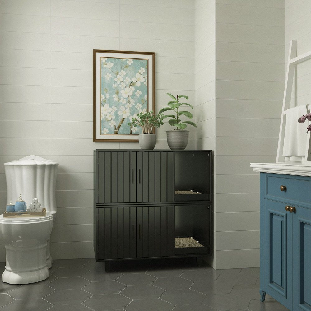 Good Life Apparel Modern Pet Crate Litter Box Enclosure House Table Animals & Pet Supplies > Pet Supplies > Cat Supplies > Cat Apparel Good Life Apparel   