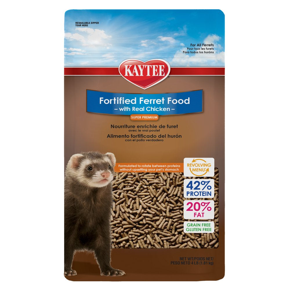 Kaytee Ferret Diet -- Chicken 4 Lb Animals & Pet Supplies > Pet Supplies > Small Animal Supplies > Small Animal Food Central Garden and Pet   