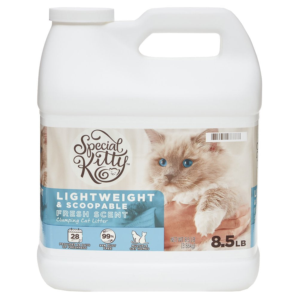 Special Kitty Lightweight & Scoopable Clumping Cat Litter, Fresh Scent, 8.5 Lb Animals & Pet Supplies > Pet Supplies > Cat Supplies > Cat Litter Wal-Mart Stores, Inc.   