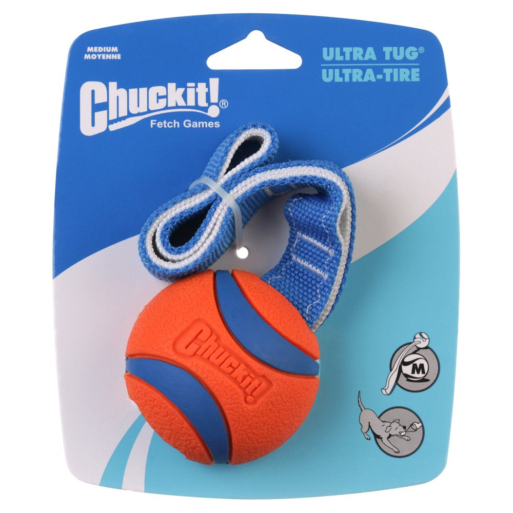 Chuckit! Ultra Rugged Rubber Ball Dog Tug Toy, Medium Animals & Pet Supplies > Pet Supplies > Dog Supplies > Dog Toys Doskocil Manufacturing Co Inc   