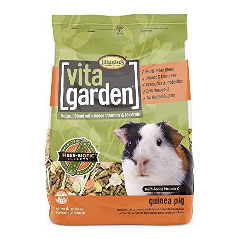 Higgins Vita Garden Guinea Pig Small Animal Food, 4 Lb Animals & Pet Supplies > Pet Supplies > Small Animal Supplies > Small Animal Food HIGGINS GROUP   