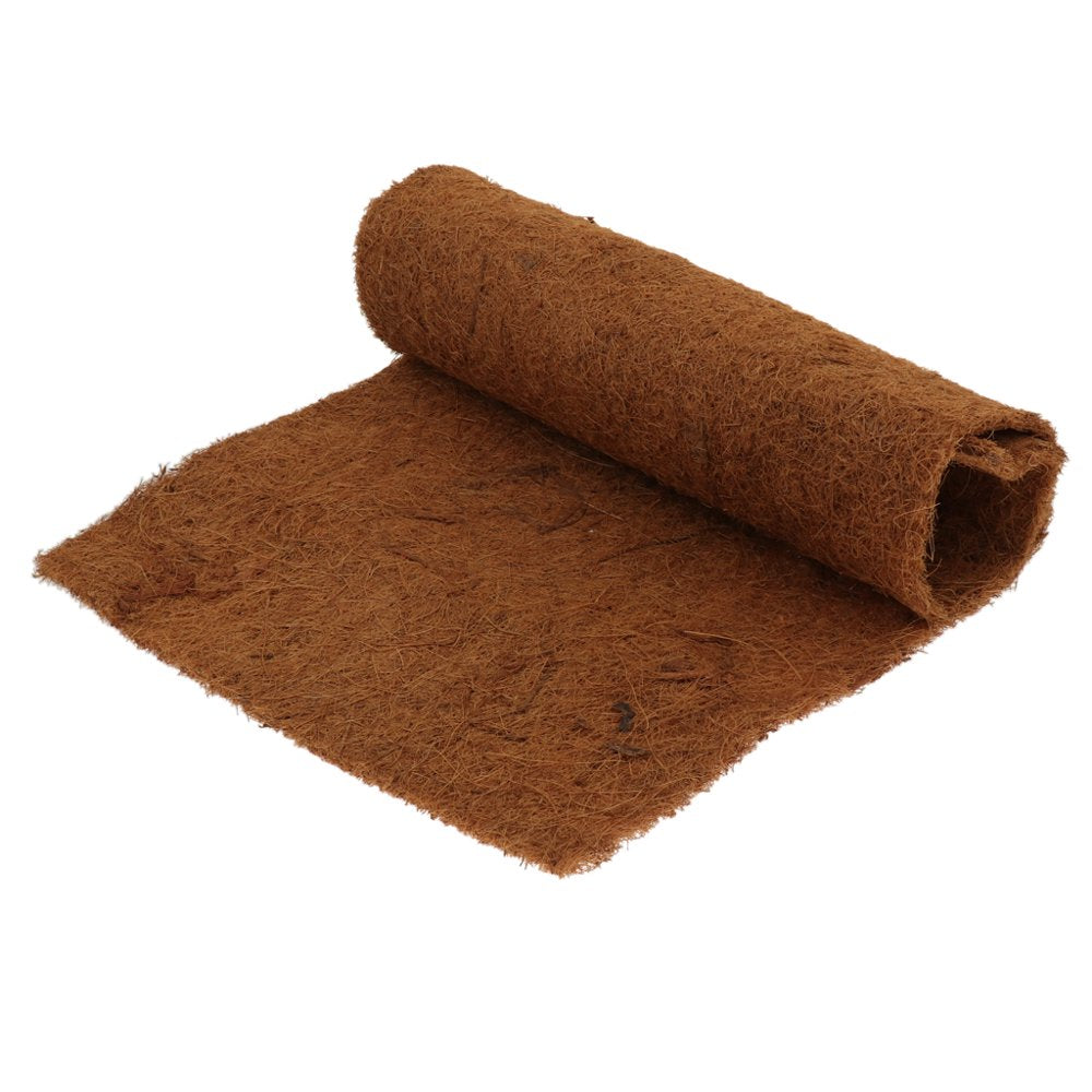 Breathable Coconut Coir Mat for Turtle Liner Reptile Amphibian - 80X40Cm Animals & Pet Supplies > Pet Supplies > Reptile & Amphibian Supplies > Reptile & Amphibian Substrates Gazechimp   