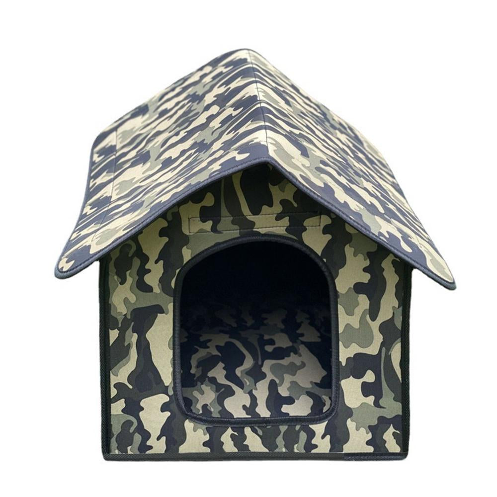 Cat Shelter Dog House Pet Cage Outdoor Waterproof Cat Villa Tent