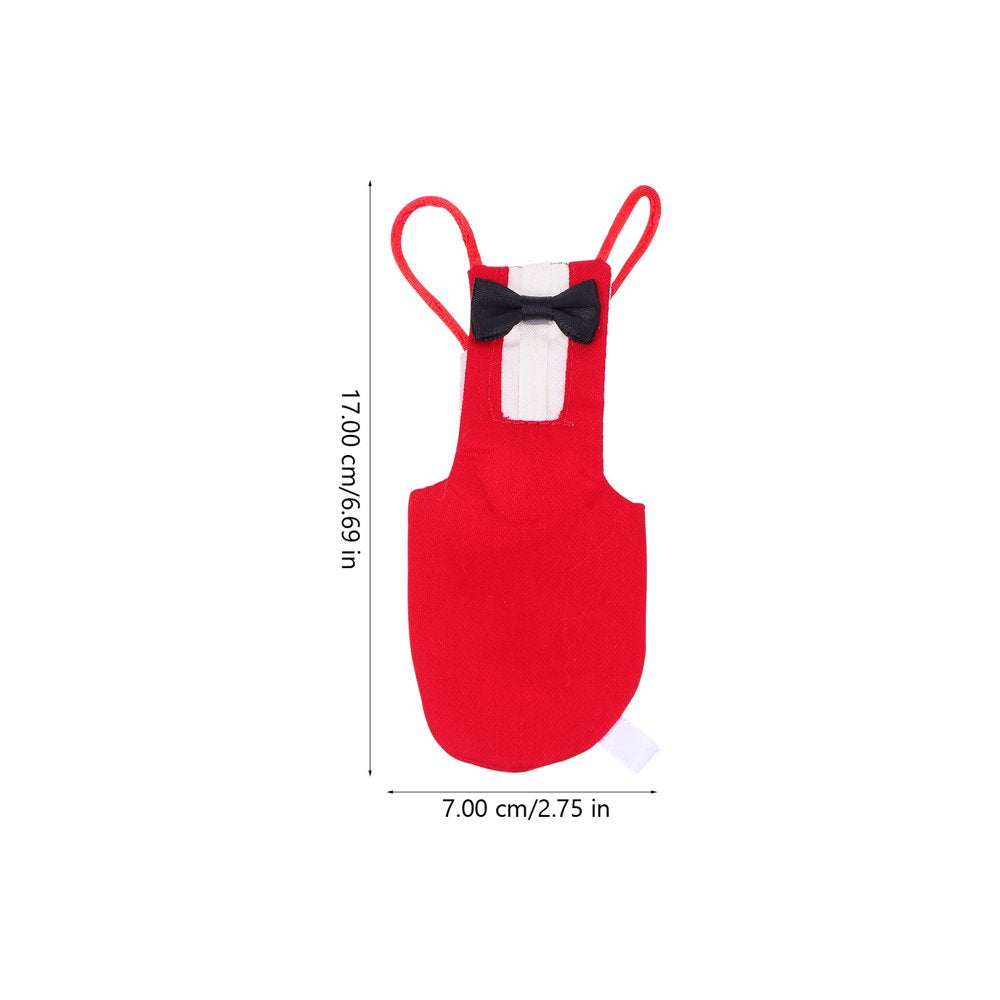 Parrot Flight Suit Pet Diapers Cockatiel Bird Conure Pigeon Costume Liners Nappy Avian Pads Pee Diaper Suits Birds Animals & Pet Supplies > Pet Supplies > Dog Supplies > Dog Apparel HOMEMAXS   