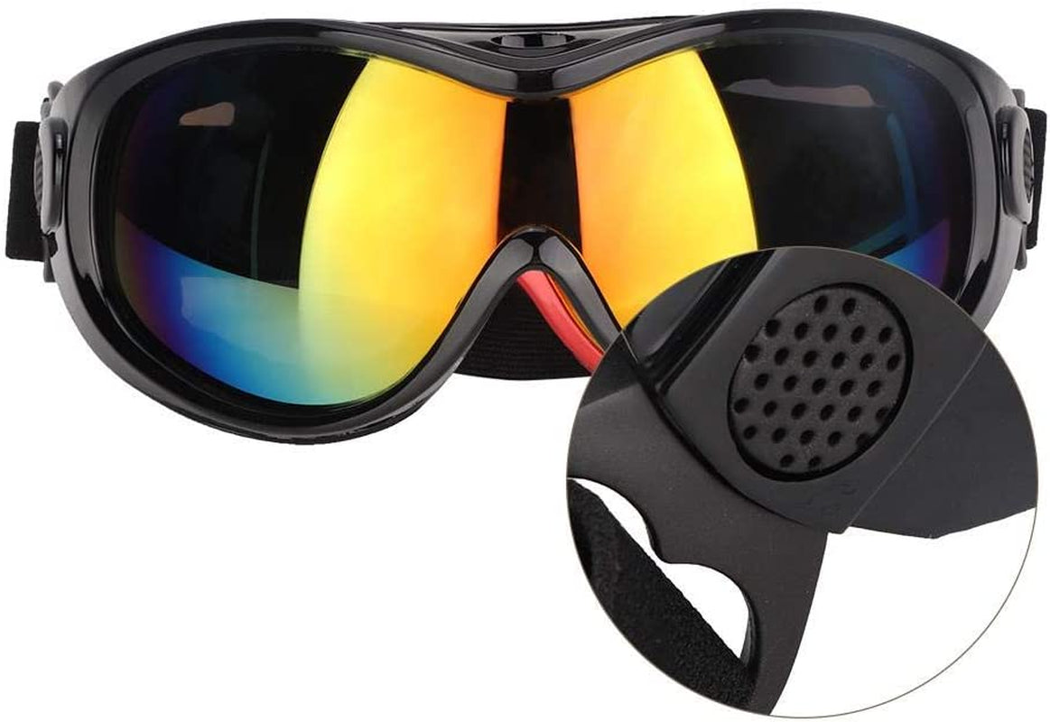 Ichiias Dog Sunglasses UV Goggles Sunglasses Pet Eyes Protective Accessories(Black) Animals & Pet Supplies > Pet Supplies > Dog Supplies > Dog Apparel Ichiias   