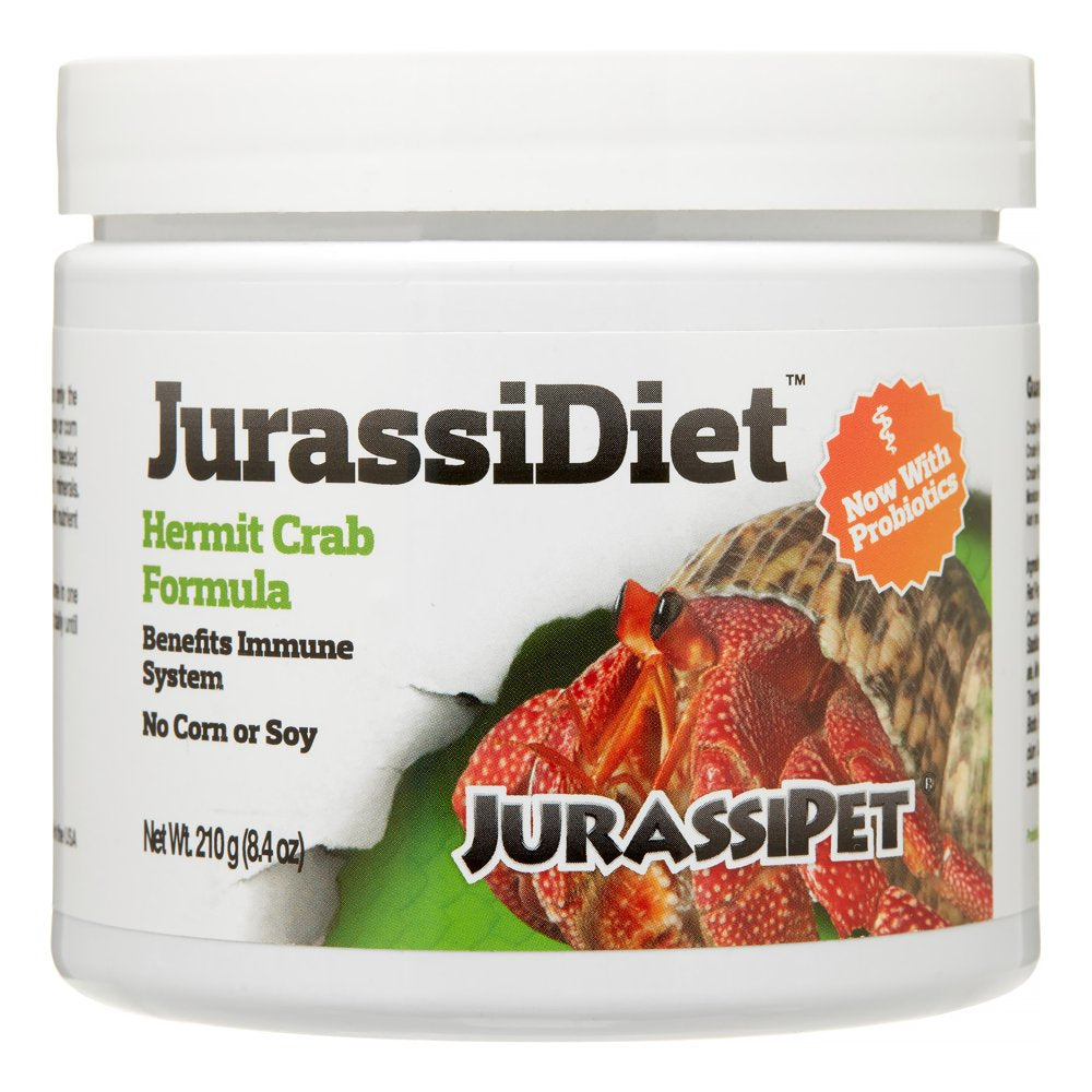 Jurassipet Jurassidiet Hermit Crab Dry Reptiles & Amphibians Food, 7.4 Oz Animals & Pet Supplies > Pet Supplies > Reptile & Amphibian Supplies > Reptile & Amphibian Food SEA CHEM LABORATORIES INC.   