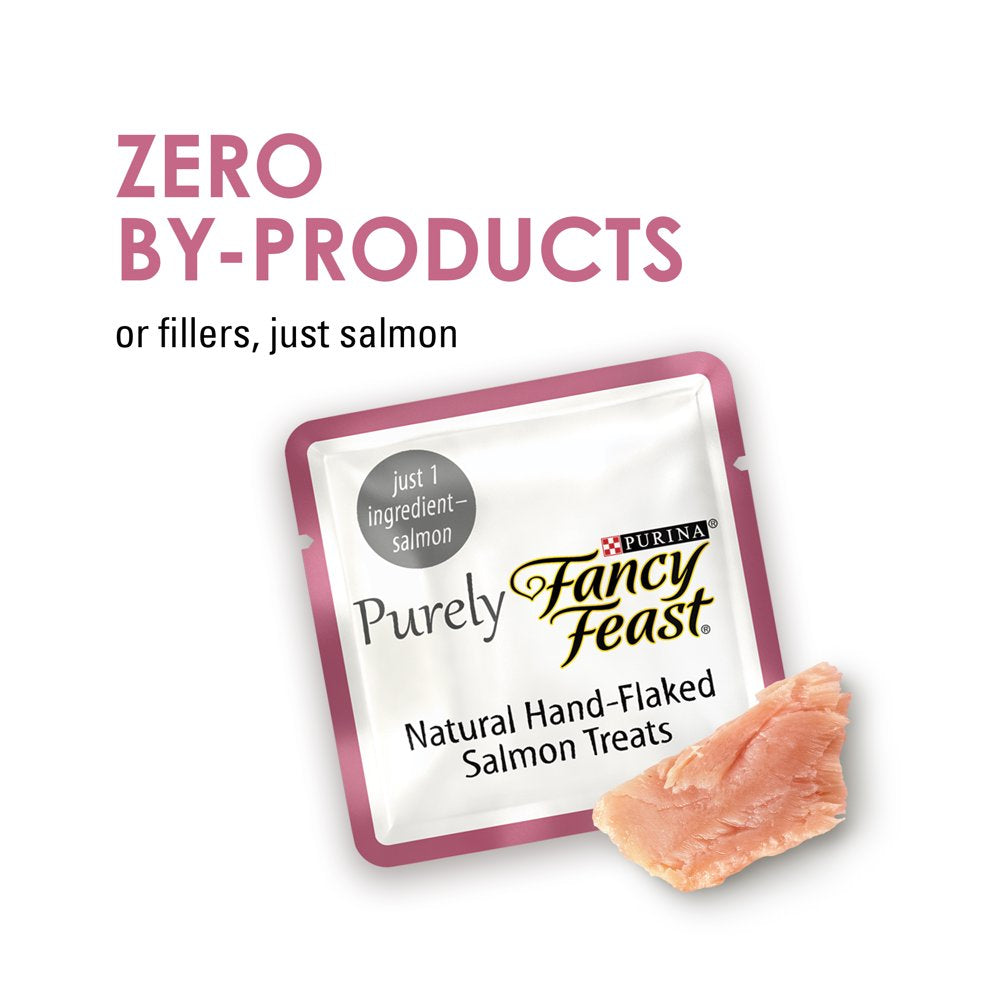 Fancy Feast Natural Cat Treats Purely Natural Hand-Flaked Salmon - (5) 10 Ct. Pouches Animals & Pet Supplies > Pet Supplies > Cat Supplies > Cat Treats Nestlé Purina PetCare Company   