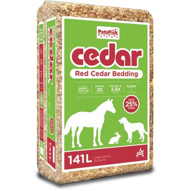 American Wood Fibers-Kennel Care Eastern Red Cedar Bedding 2.0 CUFT Expands to 5.0 CUFT Exc Animals & Pet Supplies > Pet Supplies > Dog Supplies > Dog Kennels & Runs American Wood Fibers   