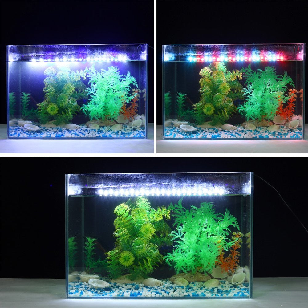 Walmeck Fish Tank Light LED Aquarium Light Submersible Lights Underwater Light Animals & Pet Supplies > Pet Supplies > Fish Supplies > Aquarium Lighting Walmeck   