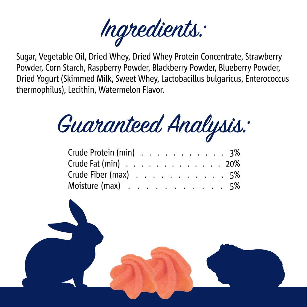 Vitakraft Star Drops Treat for Rabbits, Guinea Pigs & Chinchillas - Watermelon Flavor Animals & Pet Supplies > Pet Supplies > Small Animal Supplies > Small Animal Treats Vitakraft Sunseed   