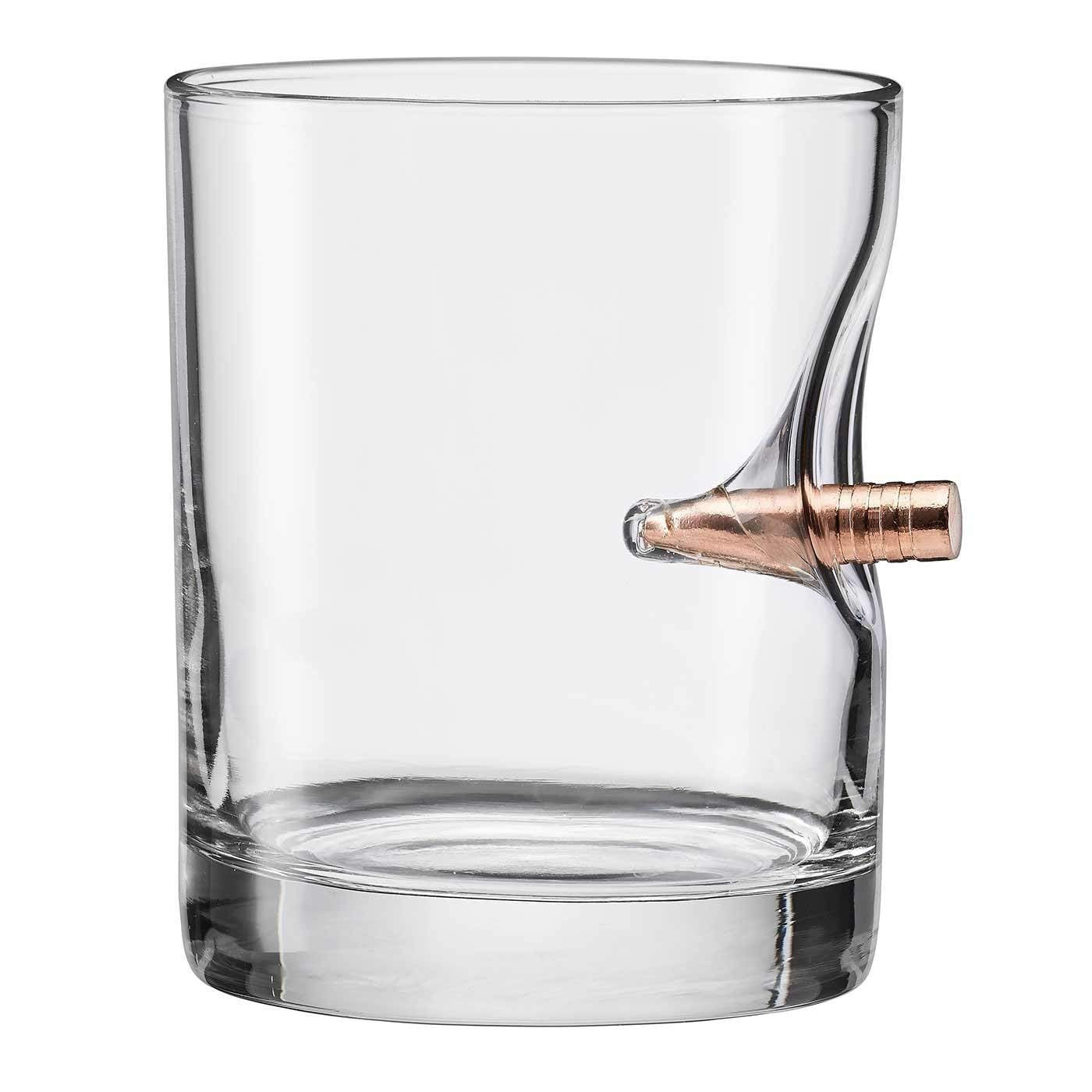 The Original Benshot Bullet Rocks Glass with Real .308 Bullet - 11Oz | Made in the USA Animals & Pet Supplies > Pet Supplies > Dog Supplies > Dog Apparel BenShot   