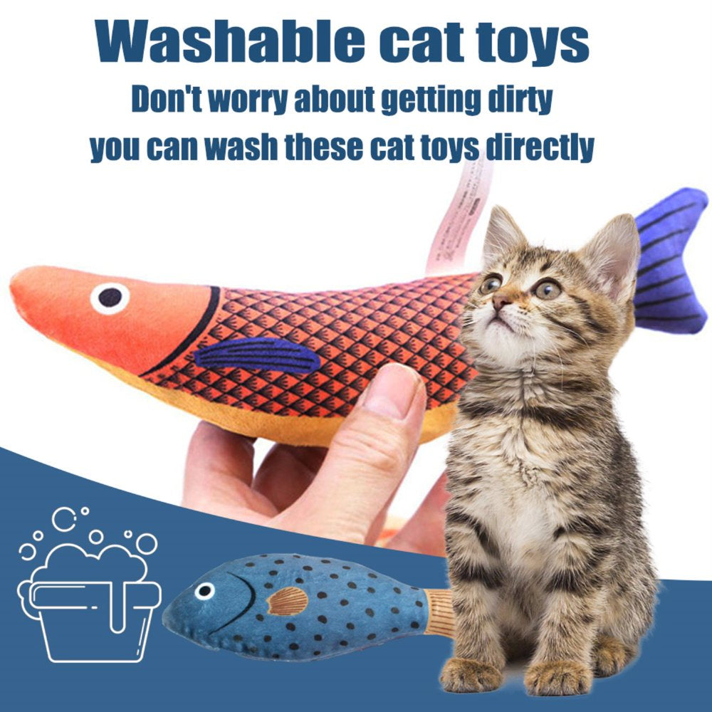 Cats Catnip Toys,Realistic Fish Interactive Toys for Kitty Pets Animals & Pet Supplies > Pet Supplies > Cat Supplies > Cat Toys mumuyuwen   