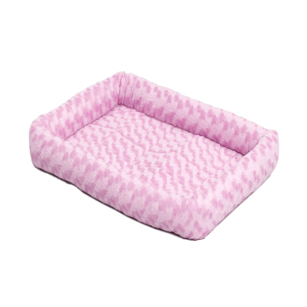Midwest Quiettime Pet Bed & Dog Crate Mat, Pink, 30" Animals & Pet Supplies > Pet Supplies > Cat Supplies > Cat Beds Midwest Homes For Pets 18" Pink 
