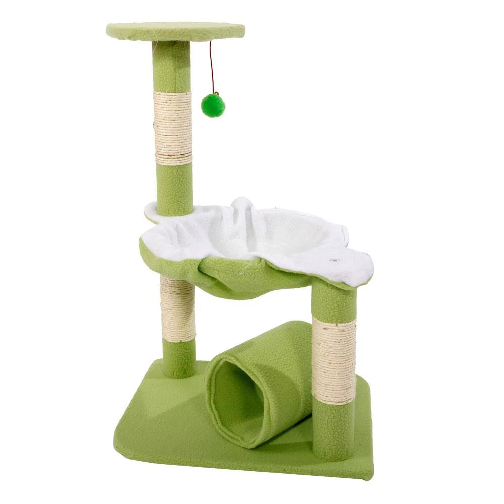 Ktaxon 28" Cat Tree Tower Condo Furniture Kitten Hammock Green
