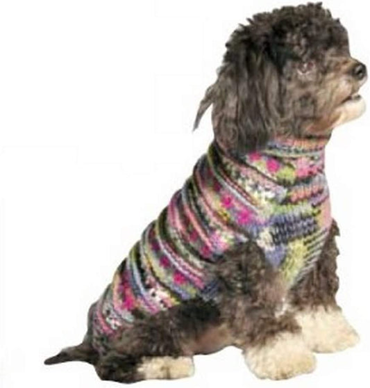 Chilly Dog Purple Woodstock Dog Sweater, Medium Animals & Pet Supplies > Pet Supplies > Dog Supplies > Dog Apparel Chilly Dog   