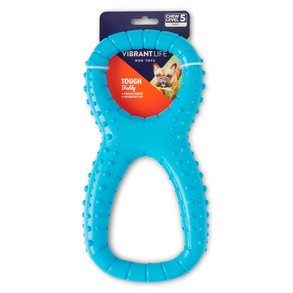 Vibrant Life Tough Buddy 8 Ring Dog Toy, Color May Vary, Chew Level 5 Animals & Pet Supplies > Pet Supplies > Dog Supplies > Dog Toys Wal-Mart Stores, Inc.   