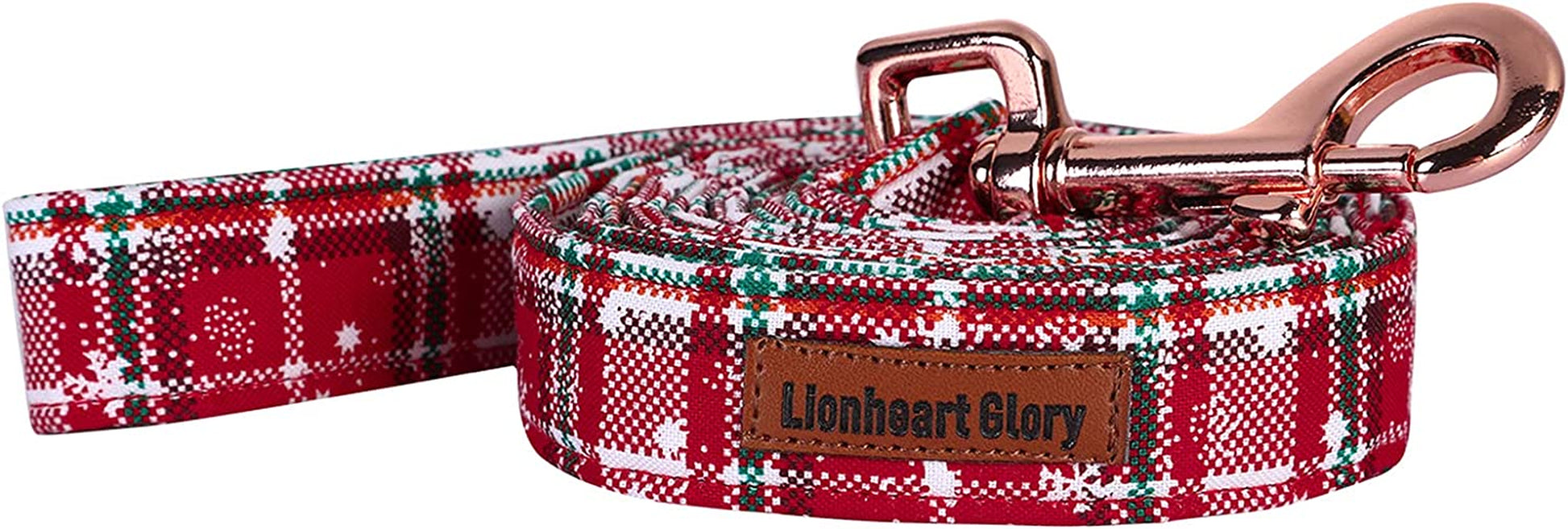 Lionheart Glory Floral Rose Print Dog Collar Adjustable Soft Dog Collar with Bowtie, Girl Pet Collars for X-Small Small Medium Large Dogs Animals & Pet Supplies > Pet Supplies > Dog Supplies > Dog Apparel Lionheart glory L:Christmas Red X-Small (Pack of 1） 