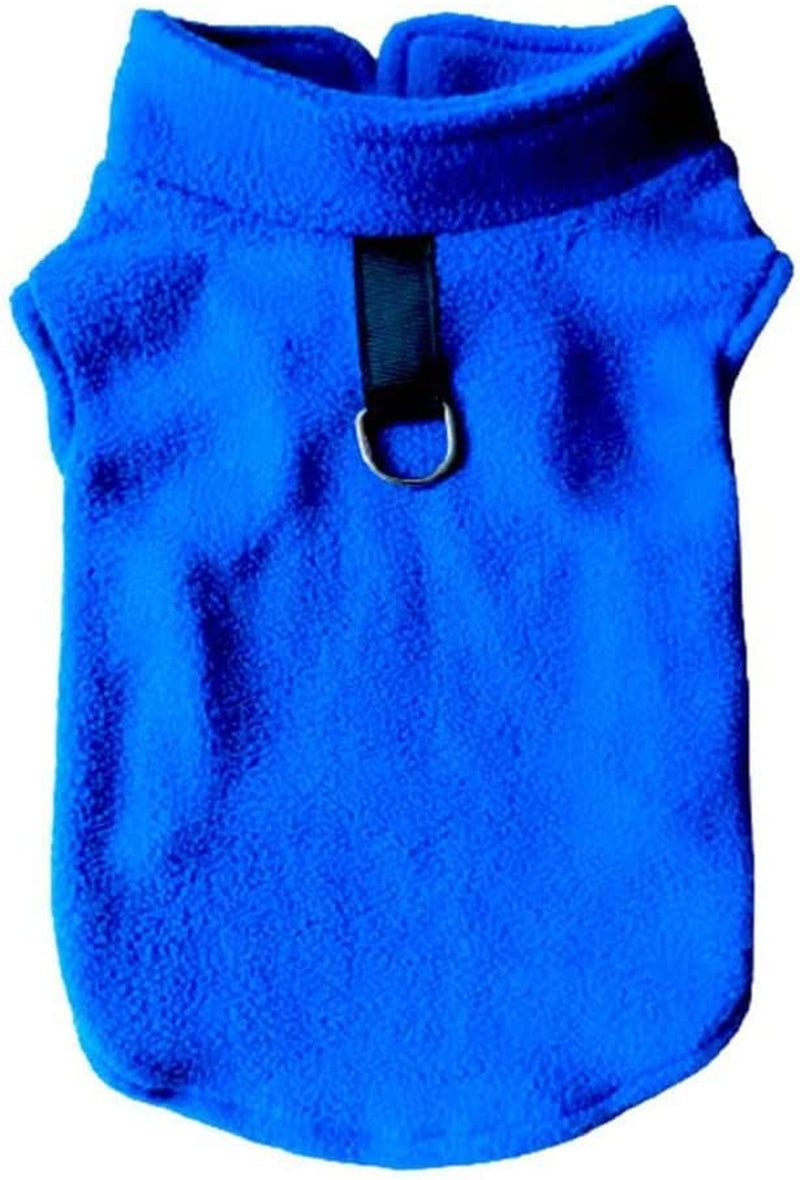 Fleece Vest Dog Clothes - Fall Winter Dog Sweater Pet Clothing, Warm Soft Pullover Sleeveless Dog Jacket Coat for Small Medium Dogs(Xl,Dark Blue) Animals & Pet Supplies > Pet Supplies > Dog Supplies > Dog Apparel generic   