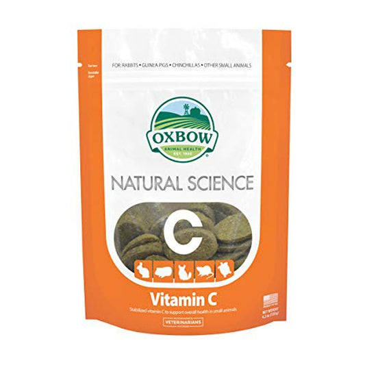 Oxbow Natural Science Vitamin C Supplement - Vitamin C for Guinea Pigs and Other Small Animals, 4.2 Oz.