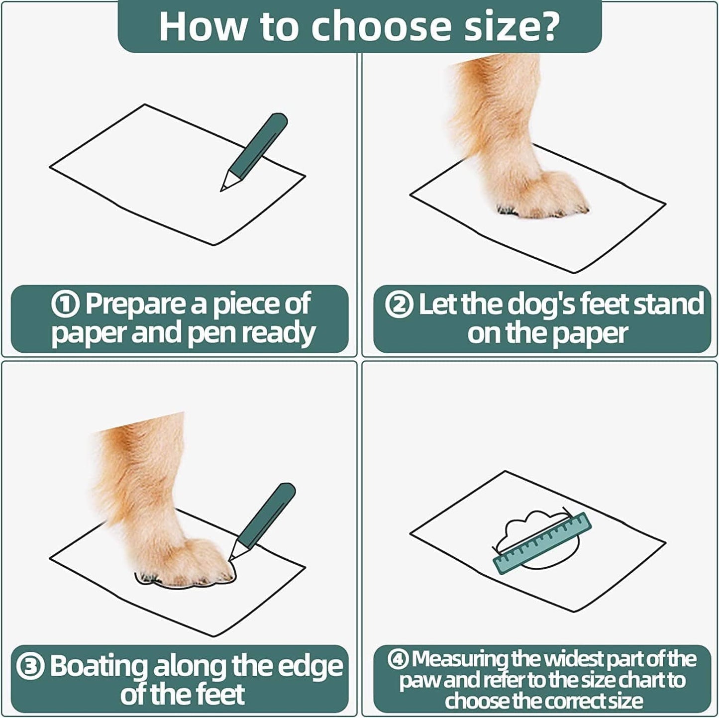 4PCS Breathable Dog Boots Shoes for Small & Medium Dog, Anti-Slip Puppy Booties Paw Protector for Hot Pavement Winter Hiking (Gray, 5#2.5"*2"(L*W)) Animals & Pet Supplies > Pet Supplies > Dog Supplies > Dog Apparel BATTEMALL   