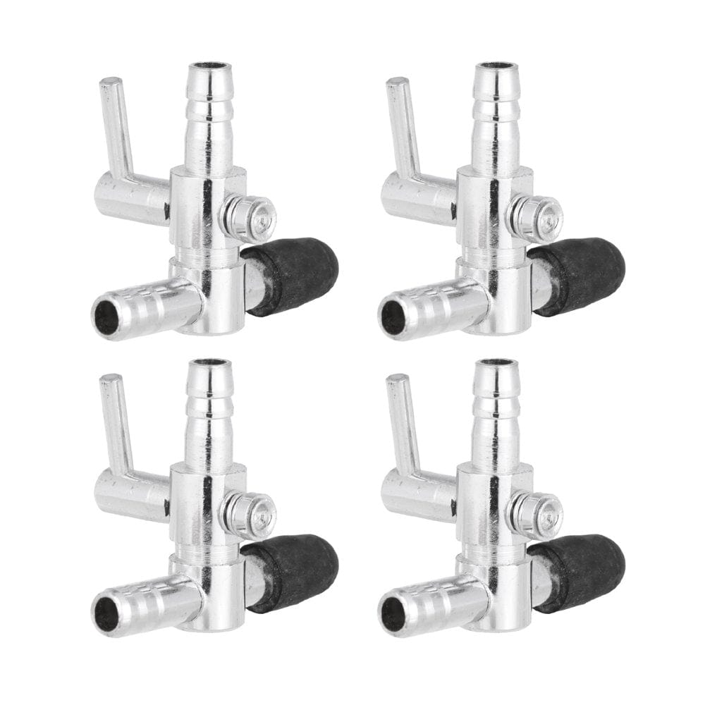 4PCS One Way Aquarium Joint Splitter Fish Tank Oxygen Pump with Switch (Silver) Animals & Pet Supplies > Pet Supplies > Fish Supplies > Aquarium & Pond Tubing HOMEMAXS   