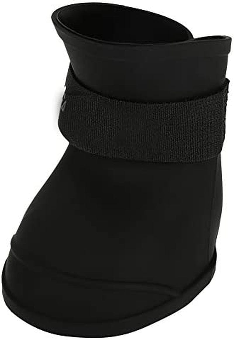 4Pcs Pet Dog Waterproof Boots Indoor Anti-Slip Protective Rain Shoes All Weather Comfortable for Dog Cat Outdoor Foot Protect(M-Black) Animals & Pet Supplies > Pet Supplies > Dog Supplies > Dog Apparel Pssopp   